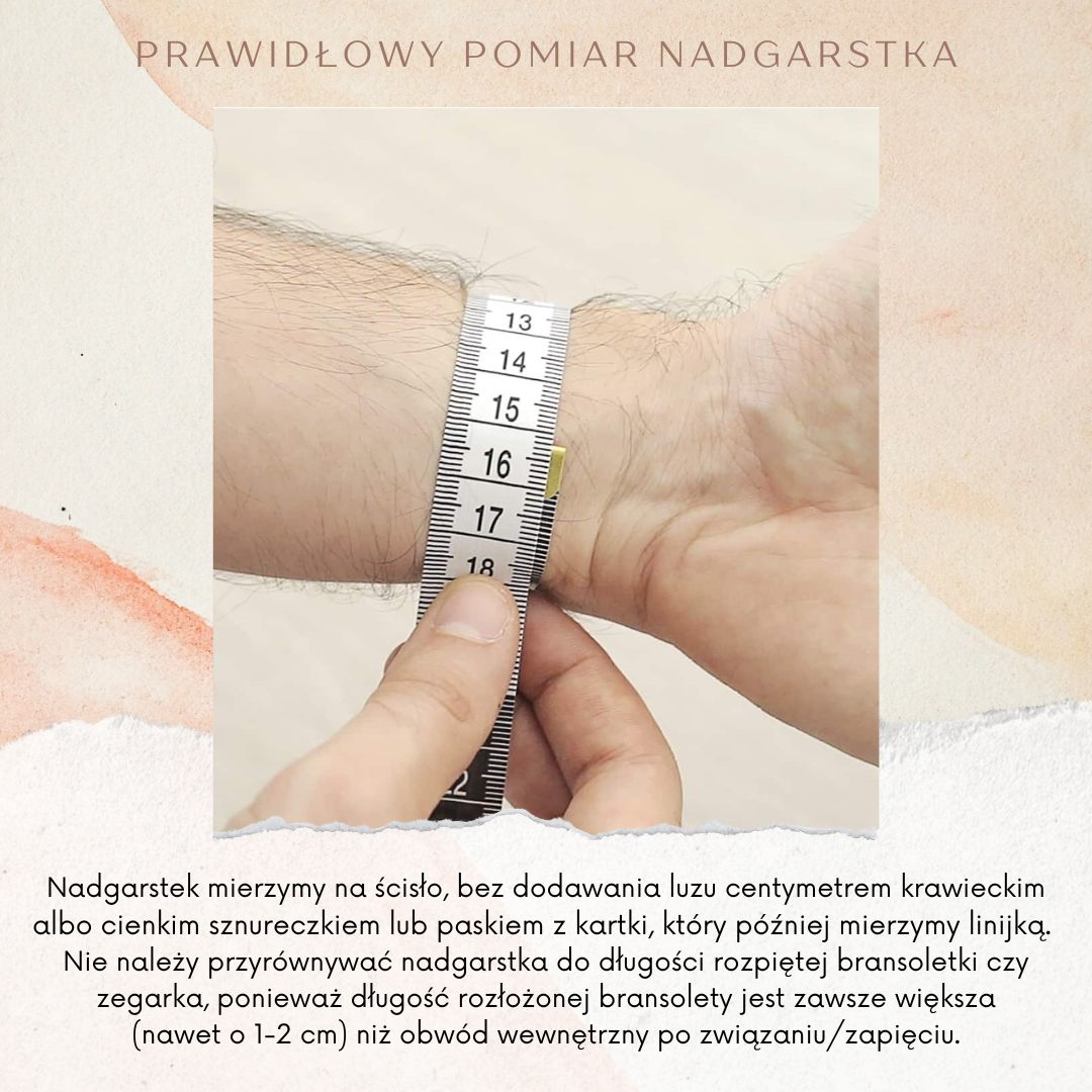 Różaniec bransoletka na rękę ✞ krzemień pasiasty WRB132 - ArtUnique zdjęcie 4