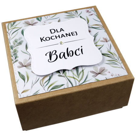 Pudełeczko podarunkowe na różaniec Boho1 • NAPIS DO WYBORU