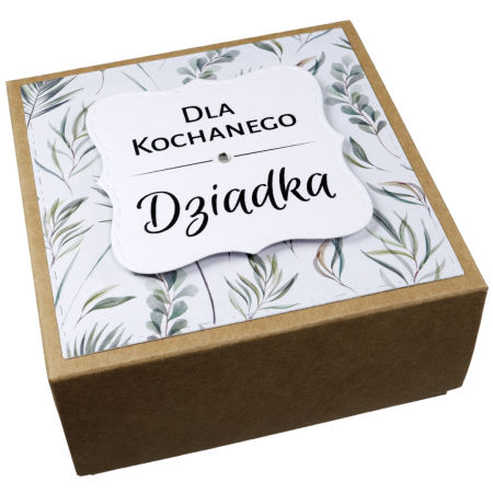 Pudełeczko podarunkowe na różaniec Boho2 • NAPIS DO WYBORU