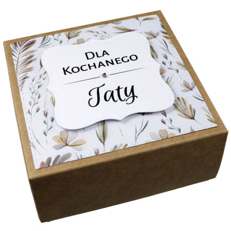 Pudełeczko podarunkowe na różaniec Boho4 • NAPIS DO WYBORU