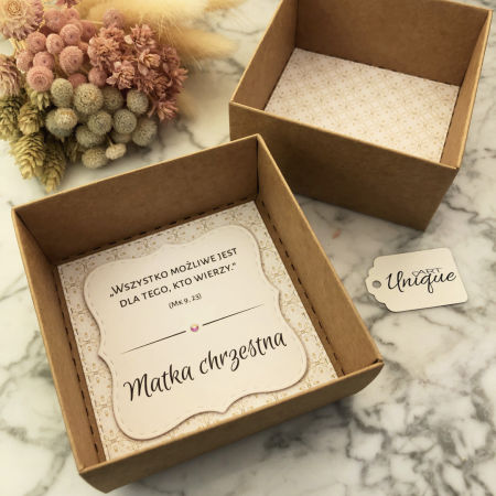 Dedykacja do pudełeczka